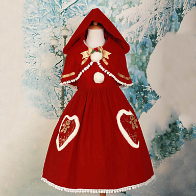 best price on Jingle Bell and Gingerbread Men Sweet Lolita Christmas Costume outlet clearance